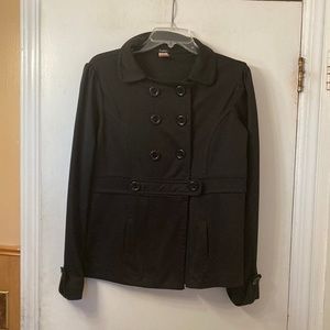Rhapsody black double-breasted jacket